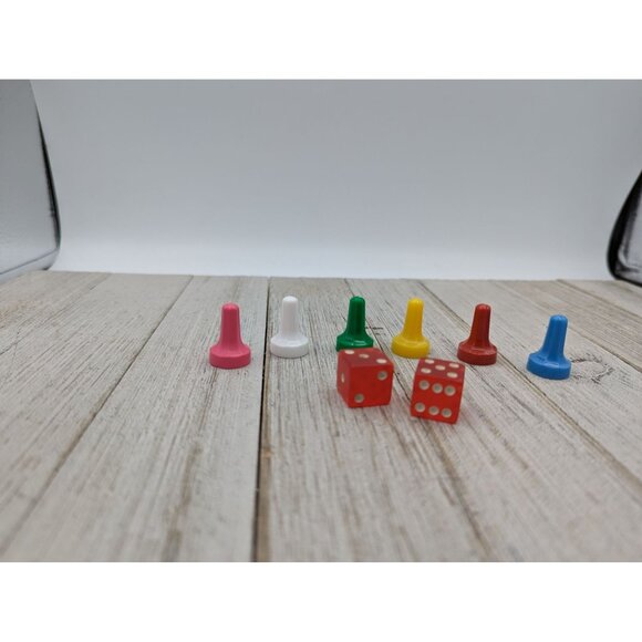 Managing Your Money Board Game Cuna Mutual Credit Union Tokens Dice 1970 - Picture 2 of 6